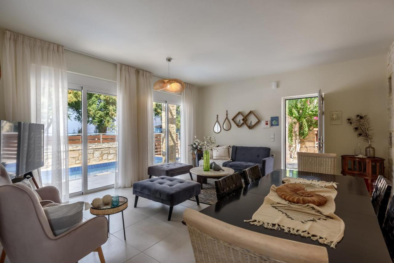 Azure Beach Villas Kissamos Ngoại thất bức ảnh